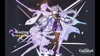 [Genshin Impact] Keqing C0 Showcase with F2P team - WL 6