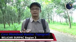 surpac, cara membuat kontur topografi