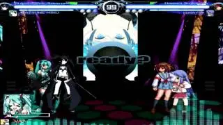 Black Rock Shooter & Hatsune Miku vs Haruhi Suzumiya & Konata Izumi MUGEN Battle 1.0!!!