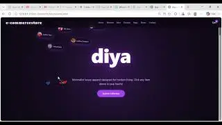 e-commerce store website