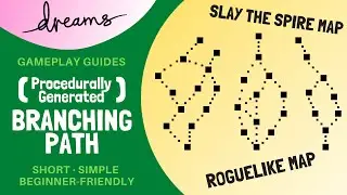 Dreams PS4 | Procedurally Generated Branching Path | Gameplay Guide/Tutorial