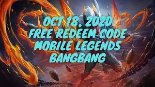 OCT 18, 2020 - FREE REDEEM CODE MOBILE LEGENDS BANGBANG