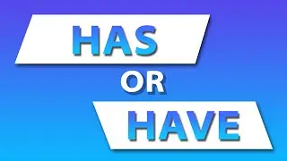Has or Have ?  | Gap Filling Test | Grammar Test