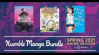 Humble Bundle ~ Spring 2021 Anime Season by Kodansha Comic Book Bundle ~ April 2021 😍💜😍
