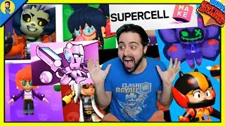 LAS MEJORES SKINS DE SUPERCELL MAKE | 2 SALDRÁN 100% EN EL FUTURO (Bea y Bibi)