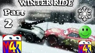 Disney Pixar Cars Winter Ride with McQueen -2- / Mc4K