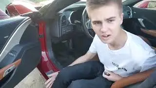 #214 Rozwaliłem Audi kijem golfowym - AUDI A5 z fioletowym wnętrzem | LORD KRUSZWIL | KAMERZYSTA