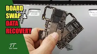 OPPO F9 Black Screen No Image Board Swap And Data Recovery Repair Tutorial | Tech Tomer