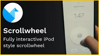 Origami Studio 03 - iPod style scroll wheel
