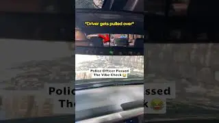 Driver Pulled Over by "Gay" Cop 😂 #shorts