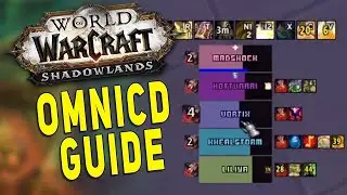 Shadowlands MUST HAVE ADDON - OmniCD Setup Guide | Best Cooldown Tracker & Interrupt Bar! WoW