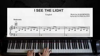 I See The Light - Tangled (Rapunzel) | Piano Tutorial