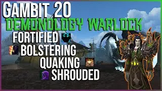 Demonology Warlock POV | Gambit 20 - Season 4 Shadowlands