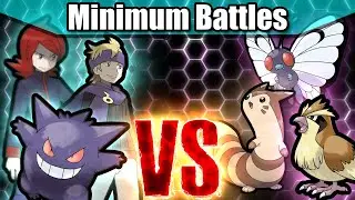 How many Pokemon beat Morty without Optional Battles? - Crystal || Episode 2