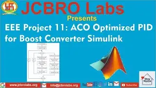 EEE Project 11: ACO Optimized PID for Boost Converter Simulink