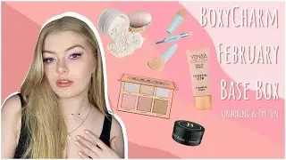 BOXYCHARM BASE BOX UNBOXING & TRY-ON | February 2022| looksbylottie