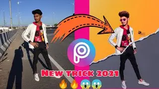 🔥New creative dual shade editing in Pics Art😱😱viral photo editing🔥🔥