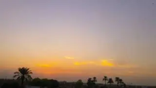 Sunset I Beautiful view of sunsetting