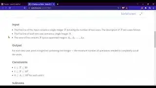 A Problem On Sticks |CodeChef | Solutions | Factual |Code