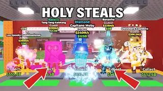 HOLY STEALS I GOT FROM SERVER HOPPING IN STEAL A BRAINROT