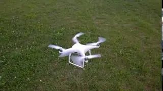 Automatické přistání  DJI Phantom 4 Pro +