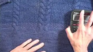 Measuring Gauge for Pattern Stitches