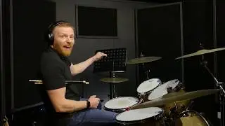 One Minute Drum Lesson - How To Play A Basic Jazz Drum Beat