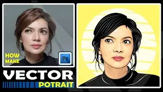 CARA MEMBUAT VEKTOR WAJAH MENGGUNAKAN PHOTOSHOP (MAKE VECTOR POTRAIT FULL PART)