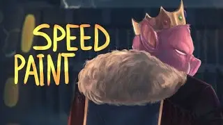 Techno vs Pandora's Vault -- Speedpaint