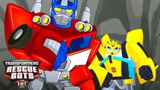 Optimus Prime e Bumblebee | Transformers Rescue Bots | COMPILAÇÃO | Desenho animado infantil |