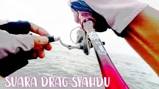 Casting pake piranti ultralight dipinggir pantai, dapat lawan seimbang