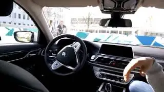 Автомобиль, который управляется с планшета. BMW Autonomous Driving