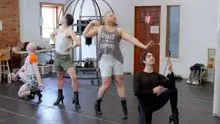 In Rehearsals with La Cage aux Folles