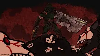 The Grimm Slayer - DOOM and RWBY Comic