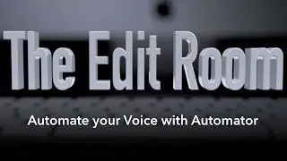 Automate your Voice Over with Final Cut Pro X and Automator