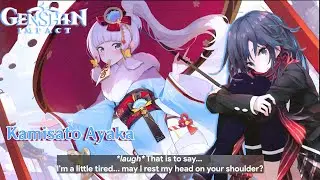 Kamisato Ayaka Voice Lines Japanese [Sub] | Genshin Impact