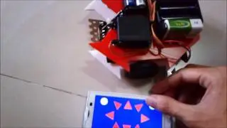 Android smartphone Bluetooth controlled robot with Arduino