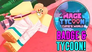 HOW TO GET THE VALENTINE'S DAY EVENT BADGE & CUPID TYCOON IN MAGE TYCOON! | ROBLOX