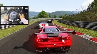 Assetto Corsa FERRARI 488 GT3 - Cammus gameplay