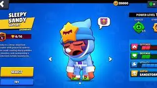 Brawl Stars- Sleepy Sandy
