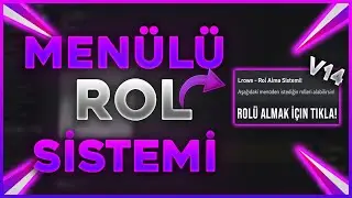 DİSCORD ROL ALMA BOTU! (V14) (BUTONLU)
