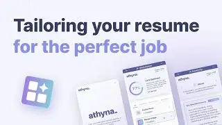 Tailoring Your Resume for the Perfect Job Fit with Ava | Ava: AI-Powered Job Search by Athyna