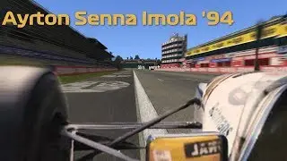 Ayrton Senna Laps Imola 1994 (Recreational Assetto Corsa)