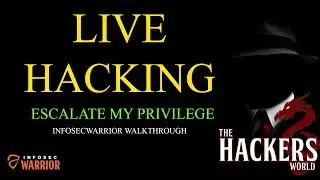 LIVE Hacking | Escalate My Privilege 1 | Infosecwarrior Walkthrough | Vulnhub Walkthrough