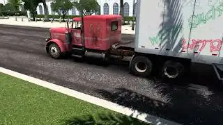 American Truck Simulator (Old Rusted Peterbilt 359) NO TALIKING