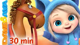 🤗 Alice the Camel and More Nursery Rhymes | Jack Sprat | Baby Songs by Dave and Ava 🤗