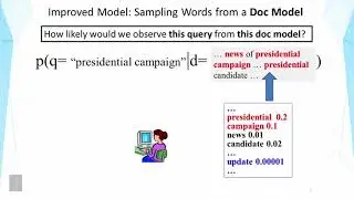 Lecture 21 —  Query Likelihood Retrieval Function | UIUC