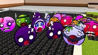 UPDATE SCARED (Ver. 8) Fire In The Hole Lobotomy Dash Difficulty Faces in Minecraft PE