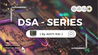 Basics : Part 1 | DSA Series - L1