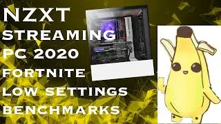 NZXT STREAMING PC 1080p LOW Fortnite FULL Gameplay RTX 2070 Super